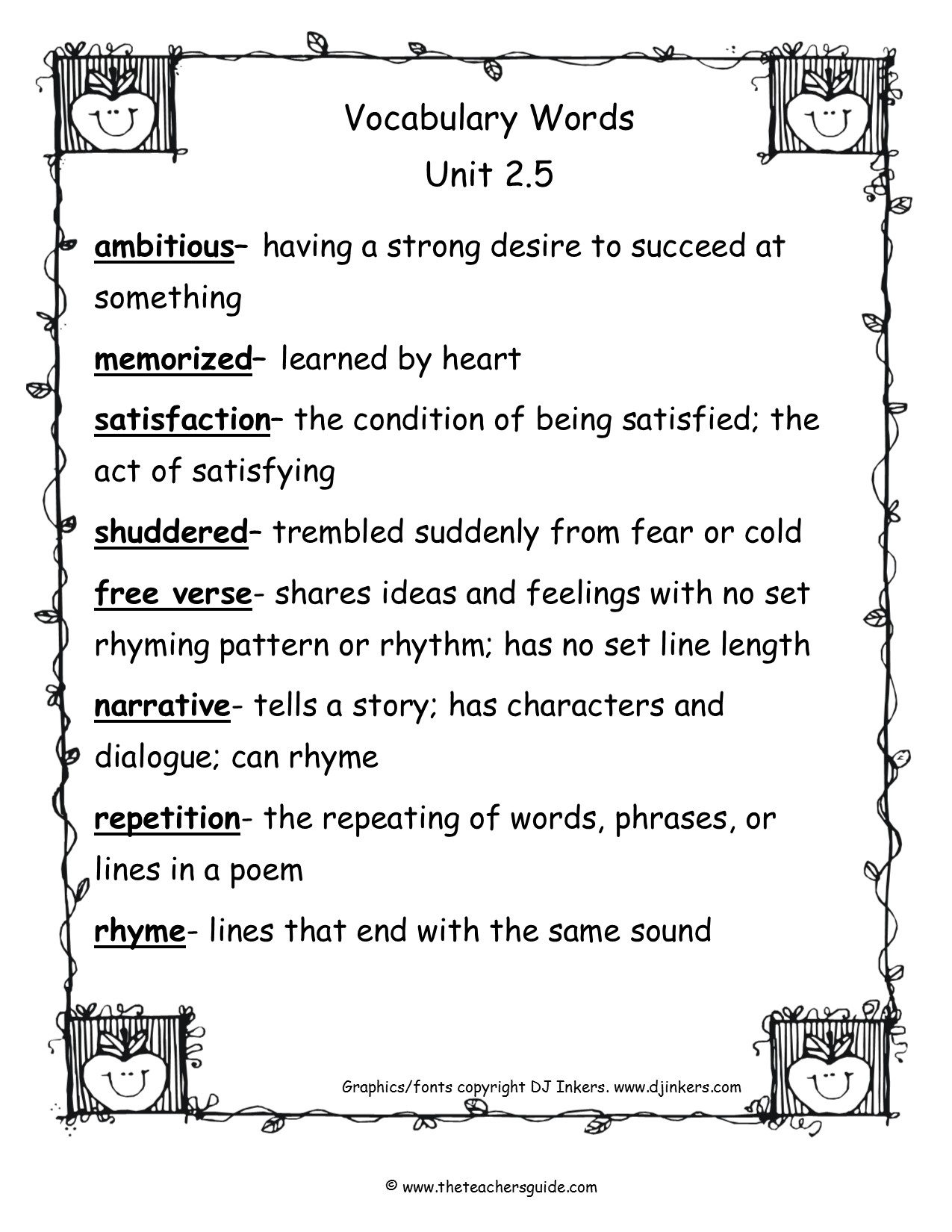 4-grade-vocabulary-words