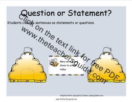 questions or statements game