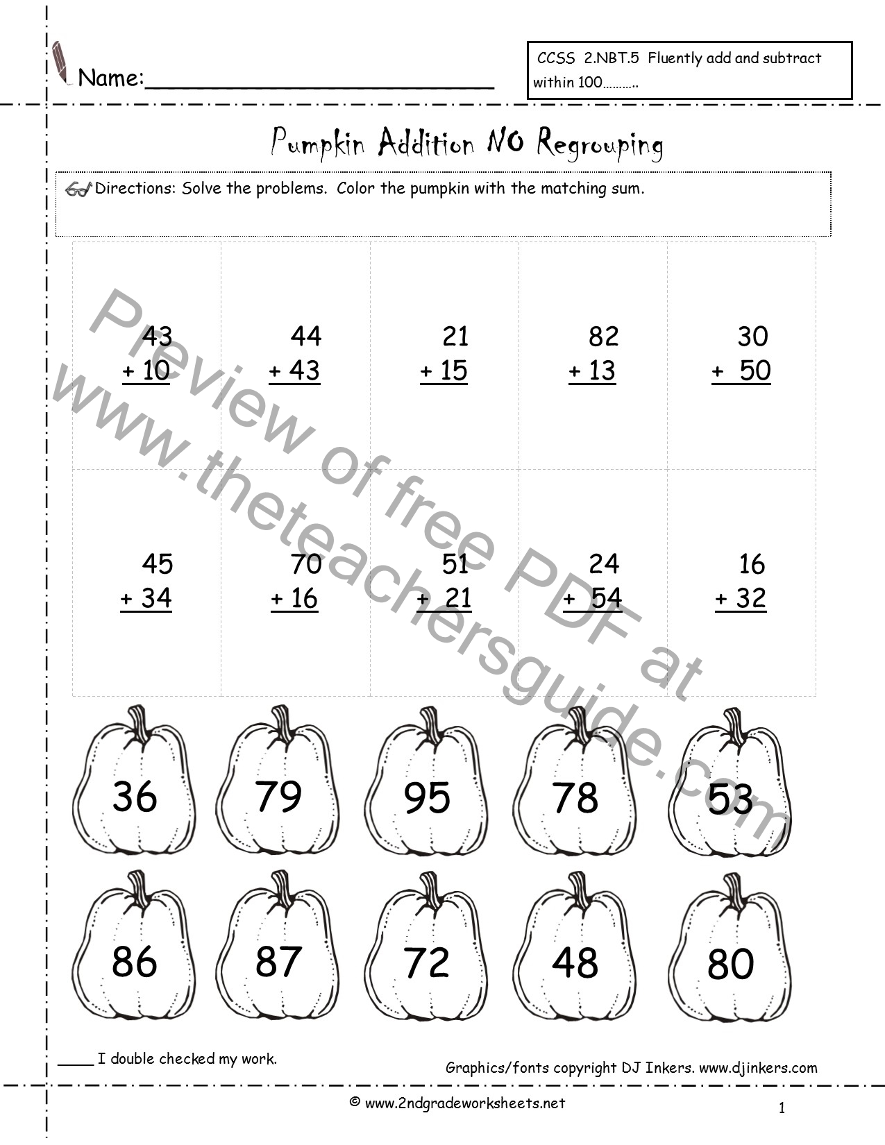 Double Digit Addition With Regrouping Color Worksheet 1st Grade Search Results Calendar 2015