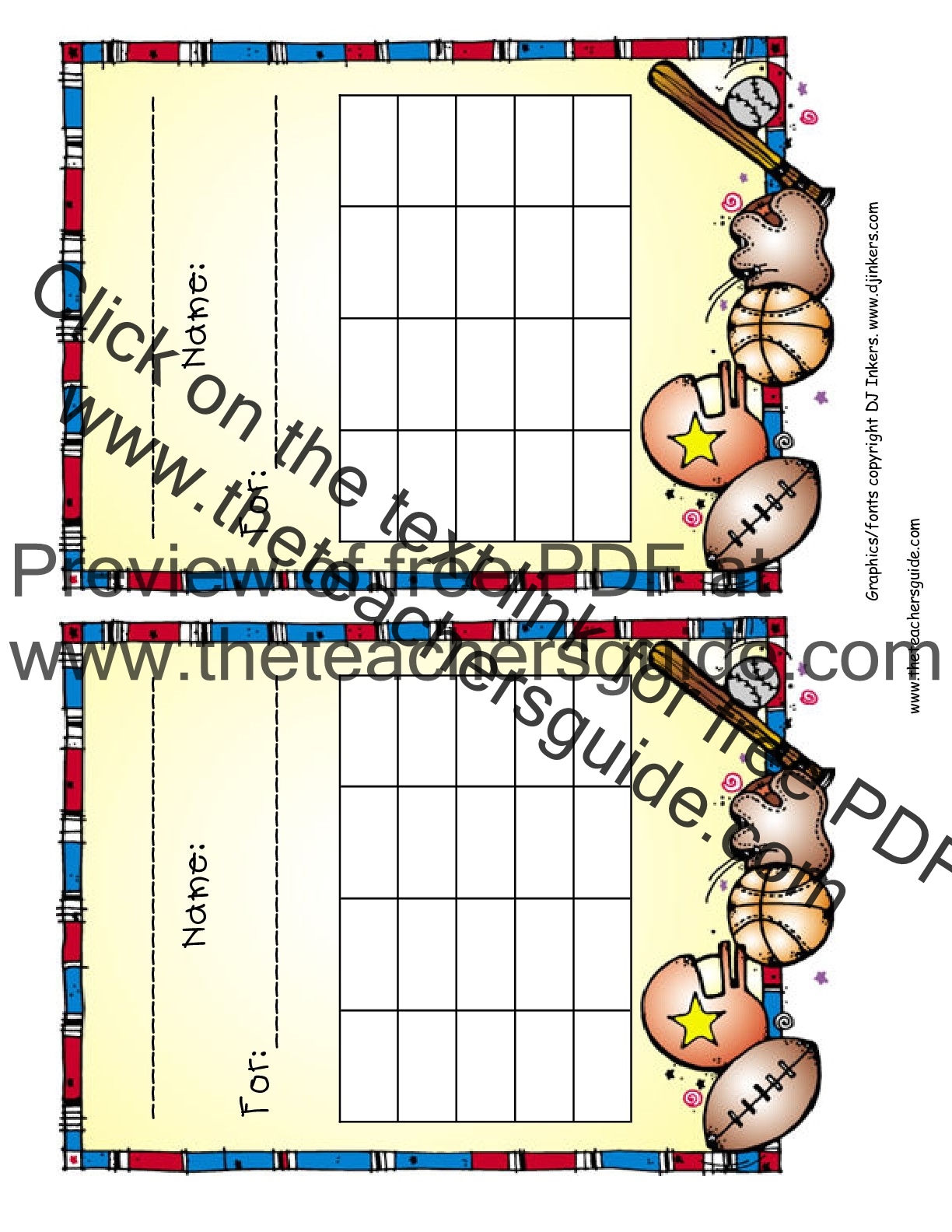 Free Printable Reward And Incentive Charts