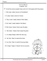 wonders second grade unit five week five printout grammar test