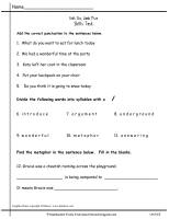wonders second grade unit six week five printouts  skills test