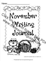 november writing journal