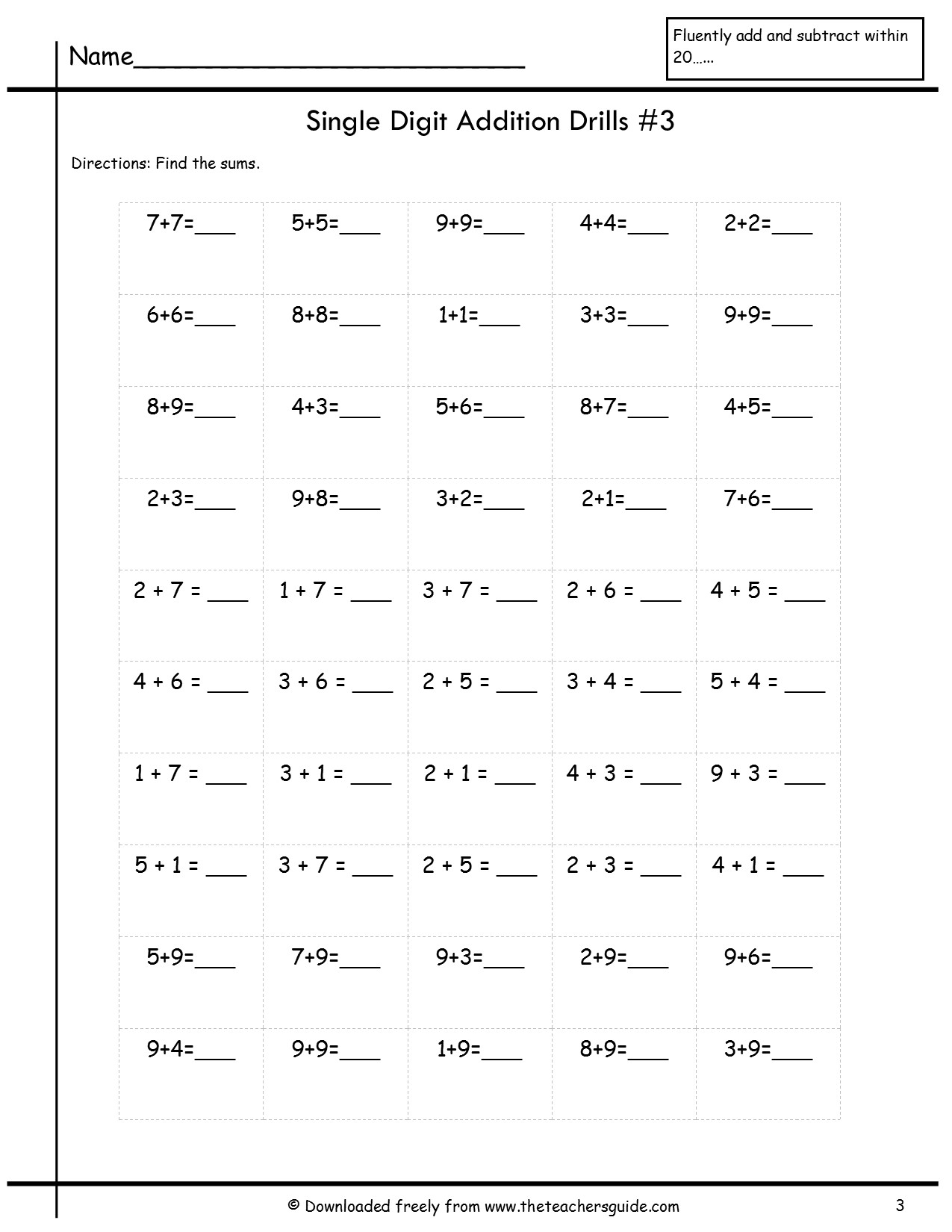 Index of /singledigitaddition/drills