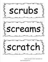 mcgrawhill wonders third grade unit two week four spelling words cards